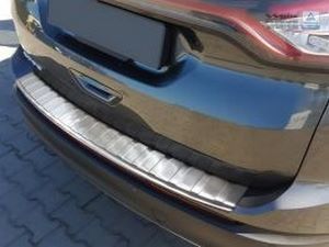 Накладка на задний бампер Ford Edge II (15-18) - Avisa (матовая) 5