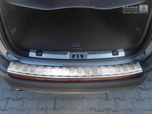 Накладка на задний бампер Ford Edge II (15-18) - Avisa (матовая) 4