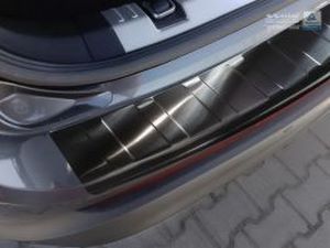 Накладка на задний бампер Ford Edge II (15-18) - Avisa (чёрная) 2