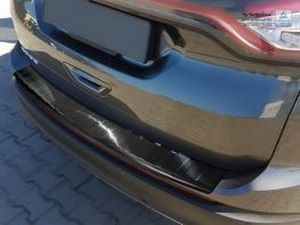 Накладка на задний бампер Ford Edge II (15-18) - Avisa (чёрная) 5