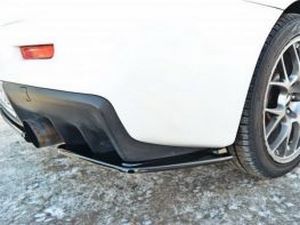 Боковые задние сплиттера Mitsubishi Lancer Evo X (07-15) 4