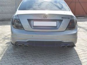 Задні бічні спліттери Mercedes W204 C63 AMG / AMG-Line (07-14) 3