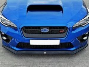 Сплиттер передний Subaru Impreza WRX STI (14-) - V1 3