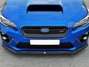 Спліттер передній Subaru Impreza WRX STI (14-) - V1 3