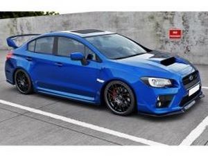 Сплиттер передний Subaru Impreza WRX STI (14-) - V1 5