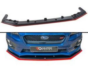 Спліттер передній Subaru Impreza WRX STI (14-) - V4