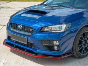 Спліттер передній Subaru Impreza WRX STI (14-) - V4 2