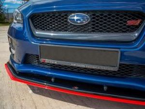 Сплиттер передний Subaru Impreza WRX STI (14-) - V4 3