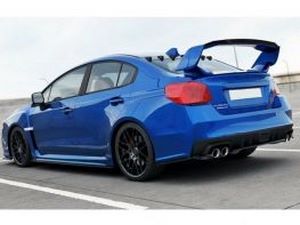 Центральний задній спліттер Subaru Impreza WRX STI (14-) - V1 4