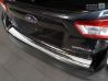 Накладка на задній бампер Subaru Impreza V (GT; 17-) - Avisa (сталева) 5