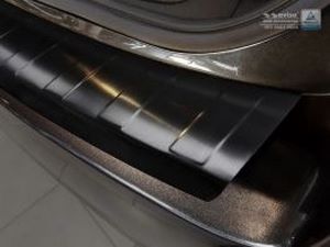 Накладка на задний бампер Subaru Impreza V (GT; 17-) - Avisa (чёрная) 4