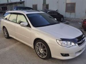 Дефлектори вікон Subaru Legacy IV (BP; 03-09) Wagon - Hic 3