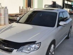 Дефлектори вікон Subaru Legacy IV (BP; 03-09) Wagon - Hic 4