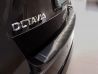 Накладка на задній бампер Skoda Octavia A8 (20-) Універсал - Avisa (чорна) 5