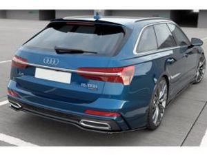 Задній спліттер Audi A6 C8 S-Line (19-) Avant (без ребер) 5