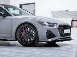 Спліттер передній Audi RS6 C8 (19-) - V1 4