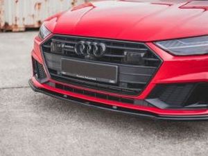 Сплиттер передний Audi A7 C8 S-Line (18-) - V2 4