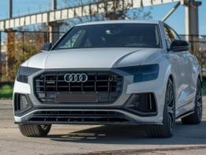 Сплиттер передний Audi Q8 S-Line (18-23) 5