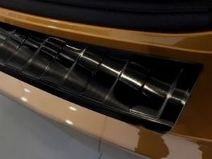 Накладка на задний бампер BMW X2 F39 M (18-20) - Avisa (чёрная) 2