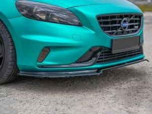 Сплиттер передний Volvo V40 R-Design (12-19) 3