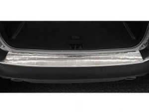 Накладка на бампер Volvo V70 III (US; 14-16) - Avisa (стальная) 4