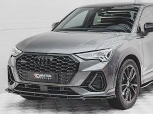 Спліттер передній Audi Q3 Sportback S-Line (19-) - V.2 2