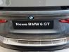 Накладка на бампер BMW 6 GT G32 (17-/20-) - Avisa (сталь) 4