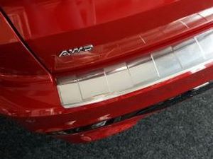 Накладка на бампер Ford Kuga III ST-Line (19-) - Avisa (серебряная) 2