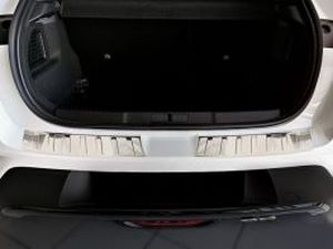 Накладки на бампер Opel Mokka B (21-) - Avisa (серебряные) 6