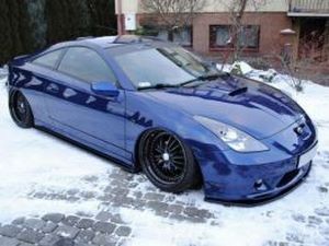 Сплиттер передний Toyota Celica T230 (99-02) 3