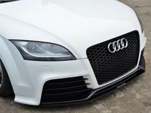 Гоночный передний сплиттер Audi TT RS (8J; 09-14) - V1 3