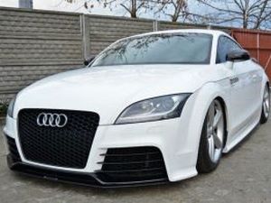 Гоночный передний сплиттер Audi TT RS (8J; 09-14) - V1 4