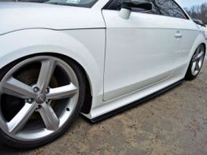 Боковые диффузоры порогов Audi TT RS (8j; 09-14) 2