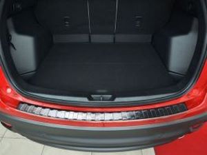 Накладка на задний бампер Mazda CX-5 I (KE; 12-17) - Avisa (чёрная) 5