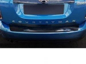 Накладка на задній бампер Mini Countryman II (F60; 17-23) - Avisa (чорна) 3