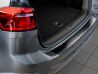 Накладка на задний бампер VW Golf Sportsvan (14-/17-) - Avisa (чёрная)