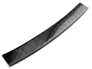 Накладка на задний бампер Peugeot 5008 I (T87; 09-16) - Avisa (чёрная) 4