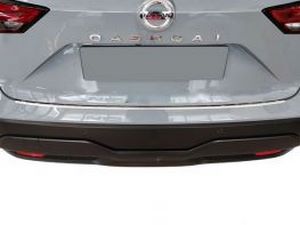 Накладка на бампер Nissan Qashqai III (J12; 21-) - Avisa (стальная) 6