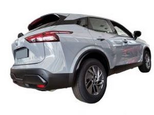 Накладка на бампер Nissan Qashqai III (J12; 21-) - Avisa (чорна) 7