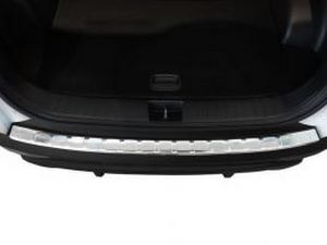Накладка на бампер Hyundai Tucson IV (NX4; 21-) - Avisa (стальная) 5