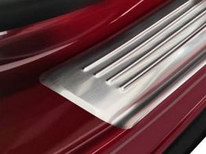 Накладки на пороги Hyundai Tucson IV (NX4; 21-) - Avisa (задние) 2