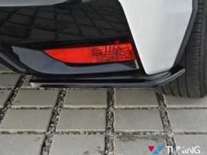 Задні кутові спліттери Honda Civic 9 (14-17) Hatchback рестайлінг 4