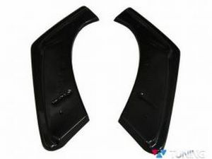 Задние угловые сплиттера Honda Civic 9 (14-17) Hatchback рестайлинг 6