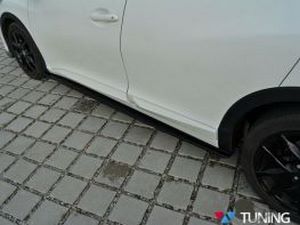 Диффузоры боковых порогов Honda Civic 9 (14-17) Hatchback рестайлинг 4
