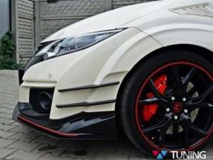 Спліттер передній гоночний V.1 Honda Civic 9 Type R (15-) 4