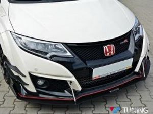 Спліттер передній гоночний V.2 Honda Civic 9 Type R (15-) 2