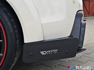 Гоночные задние боковые сплиттера Honda Civic 9 Type R (15-) 3