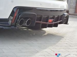 Накладка заднього дифузора Honda Civic 9 Type R (15-) 3