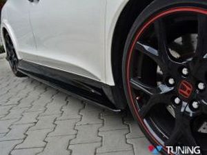 Диффузоры боковые Honda Civic 9 Type R (15-) 2