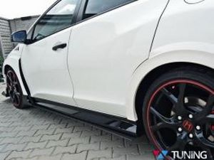 Гоночні бічні дифузори Honda Civic 9 Type R (15-) 3